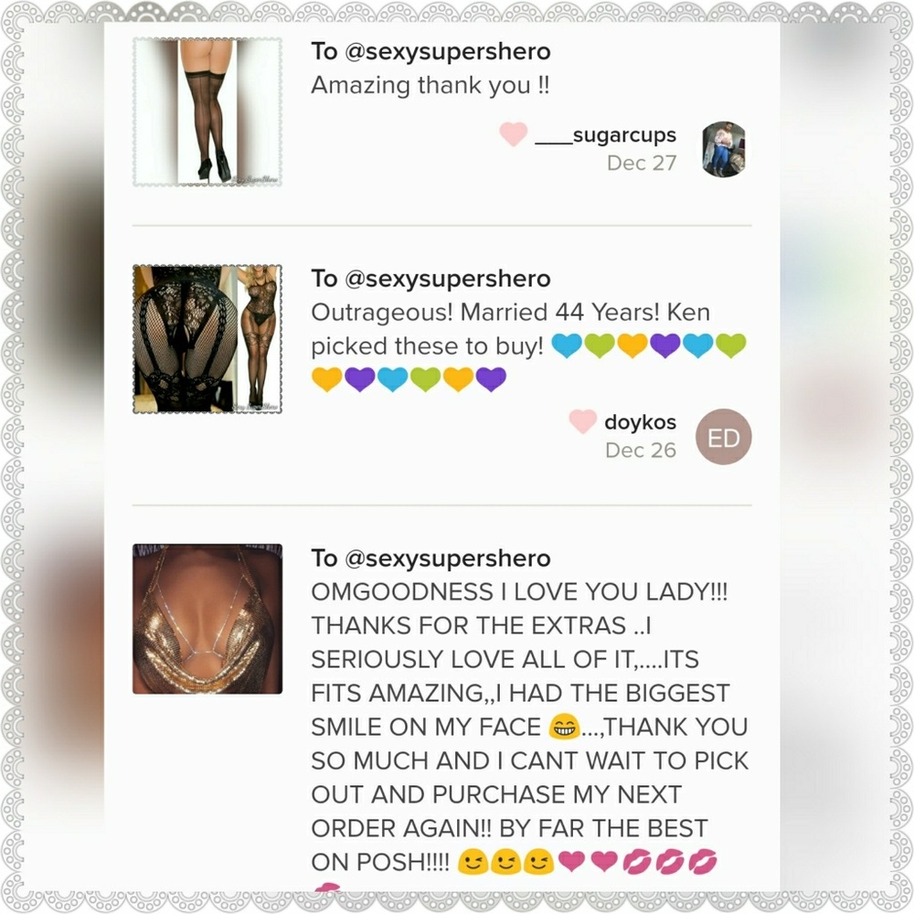 Shop with confidence! Check out my love notes &mor - Picture 3 of 7